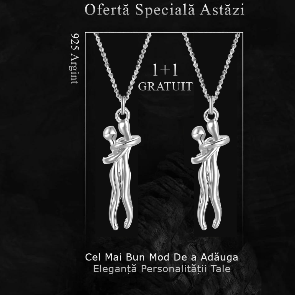Collier Pendentif Couple - Symbole d'Amour Unisexe