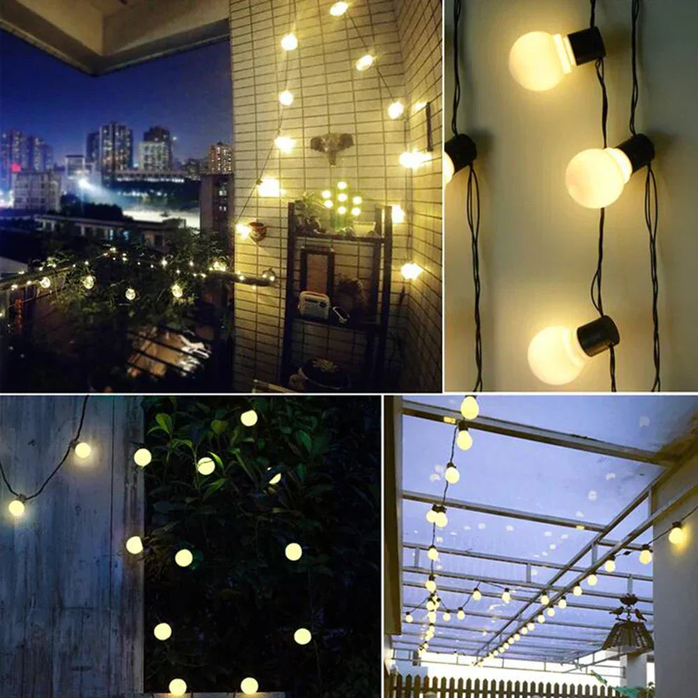 CelebrationLumiere Guirlande Lumineuse - Éclairage de Jardin Résistant aux Intempéries