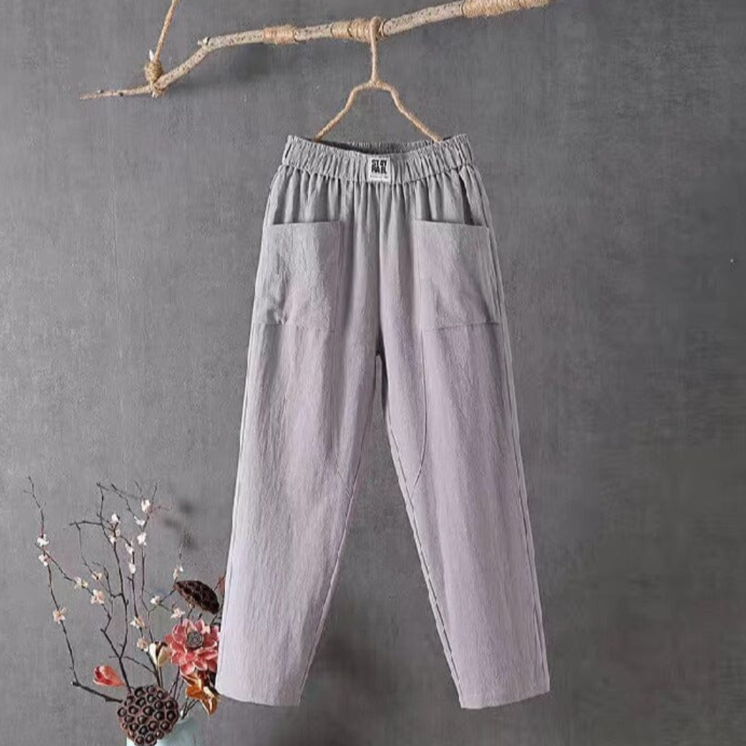 Pantalon Décontracté pour Femme - Confort Optimal avec Poches Pratiques 2