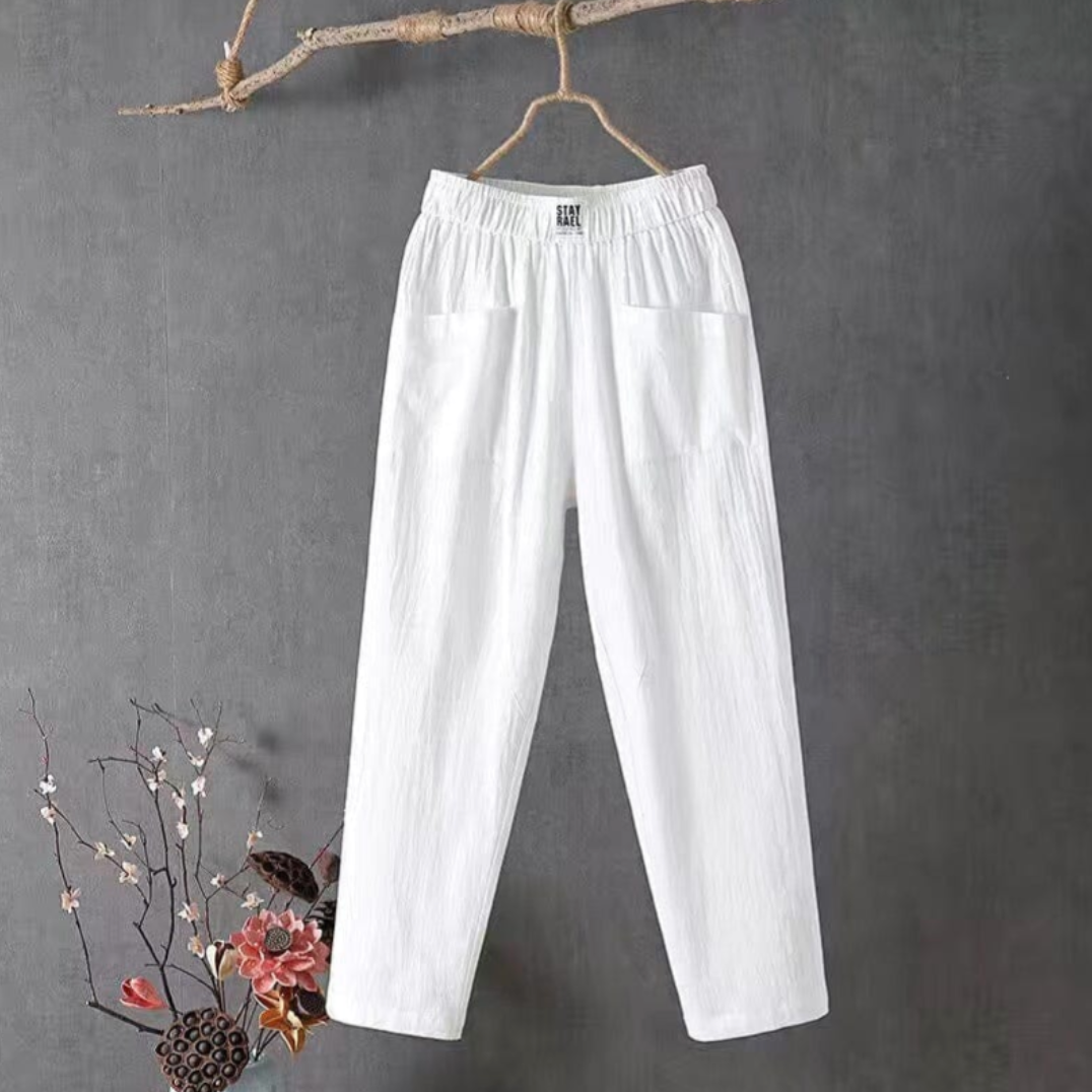 Pantalon Décontracté pour Femme - Confort Optimal avec Poches Pratiques 4