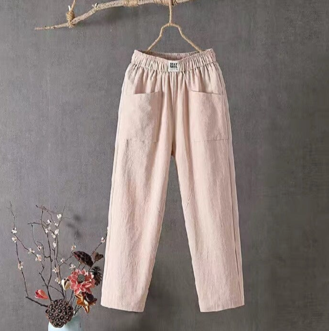 Pantalon Décontracté pour Femme - Confort Optimal avec Poches Pratiques 5
