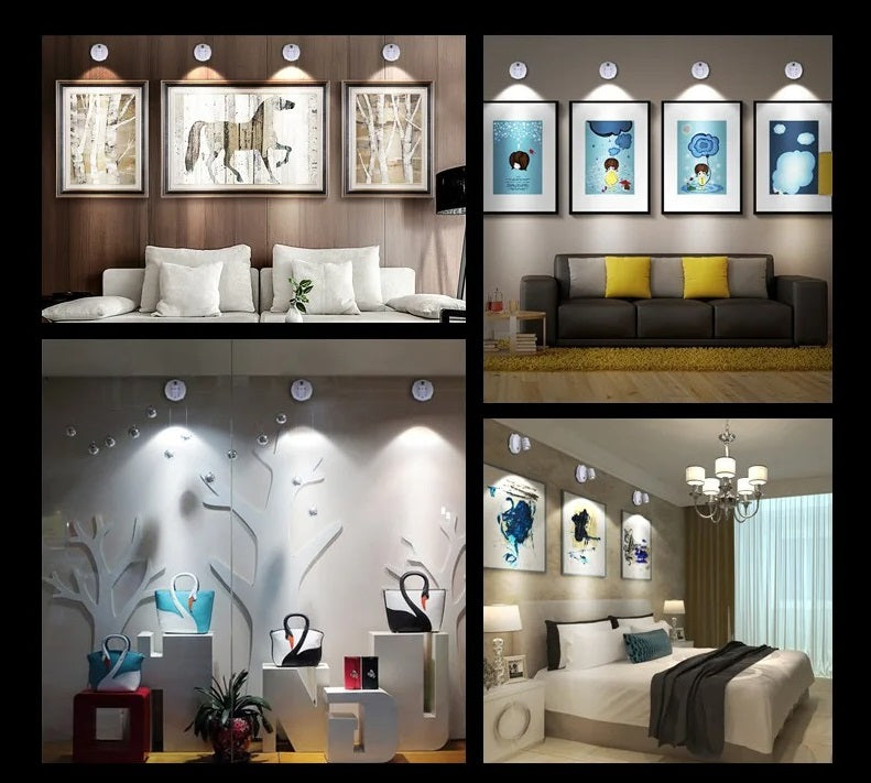 Projecteur Exterieur LED Sans Fil avec Télécommande ? Éclairage Dimmable pour Maison et Jardin 2