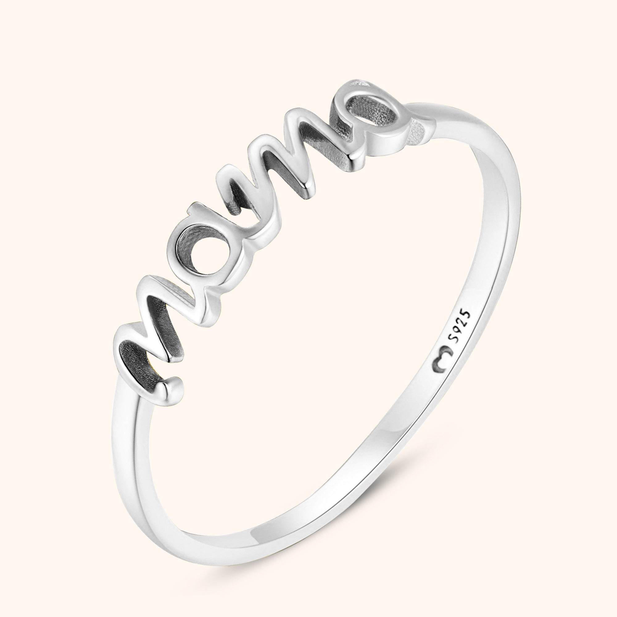 Emma - Bague Mama, symbole d'amour pour les mamans