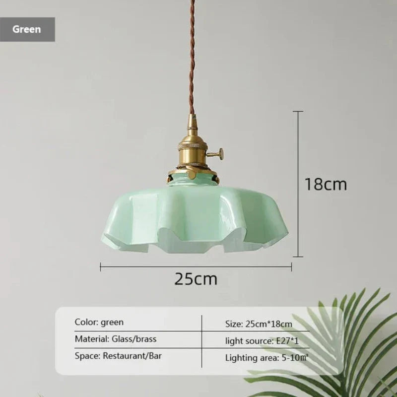Luxora - Suspension en laiton au charme retro francais
