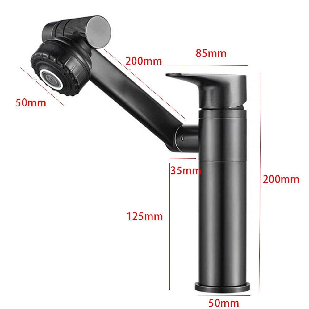 Robinet Cuisine | Mitigeur Rotatif à 1080° avec Design Élégant | Flexibilité Maximale pour Tâches Quotidiennes 6