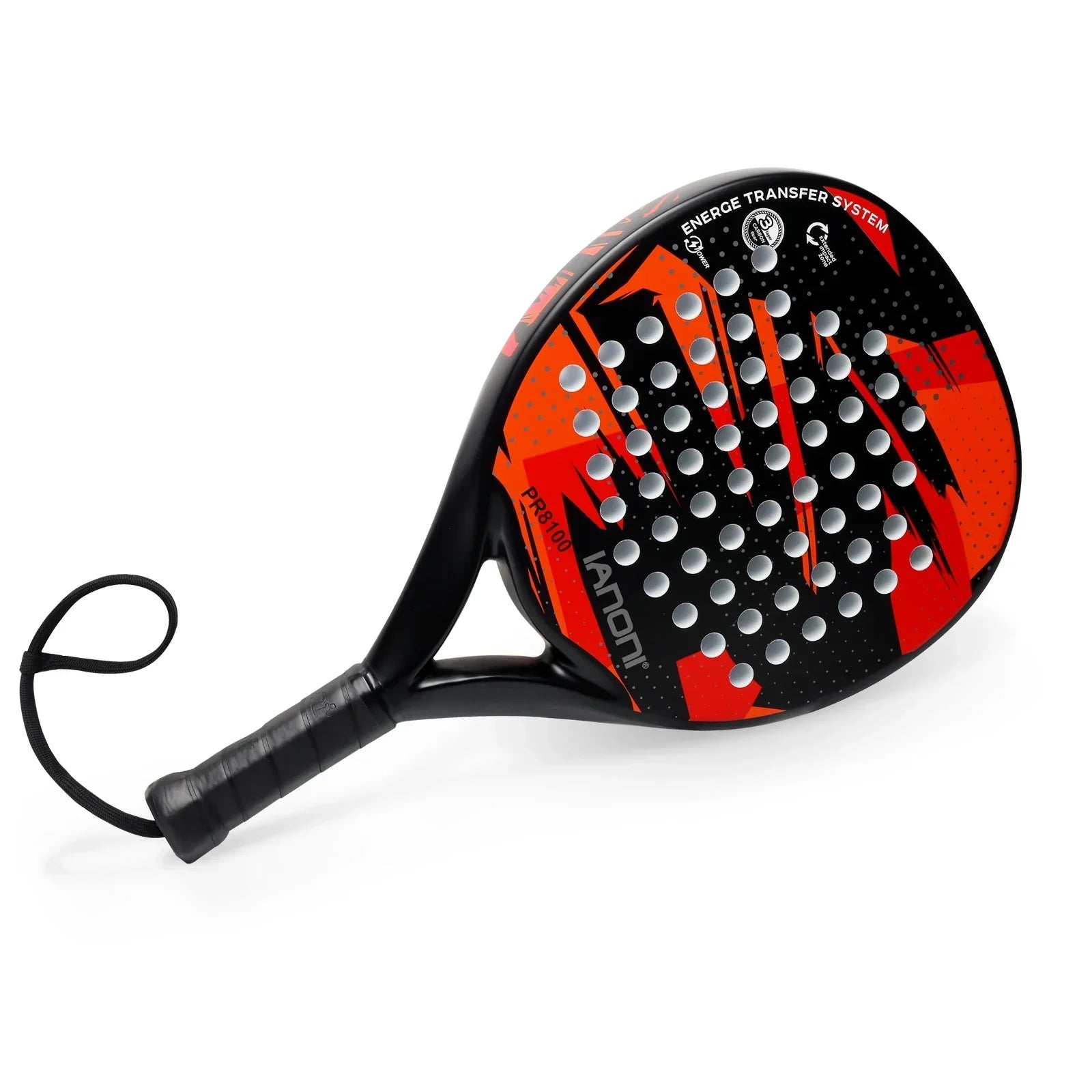 PadelProFlex - Raquette de padel en fibre de carbone à noyau EVA