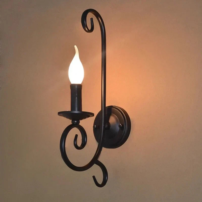 LuminousEra - Applique Murale Industrielle Élégante pour Chambre