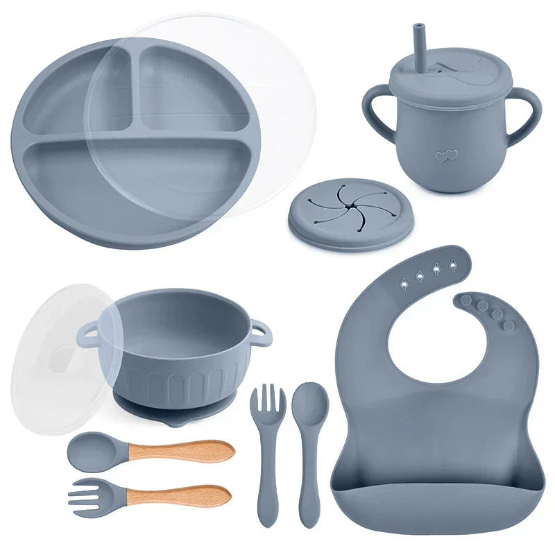 BabyCare Set - Service 10 Pièces Sans BPA pour Bébé