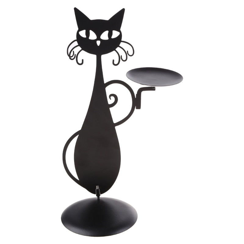 Midnight Panther - Bougeoir Chat Noir Mystique