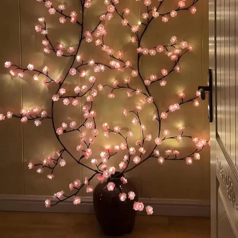 PetalGlow - Guirlande Lumineuse LED Fleurs de Cerisier Sakura