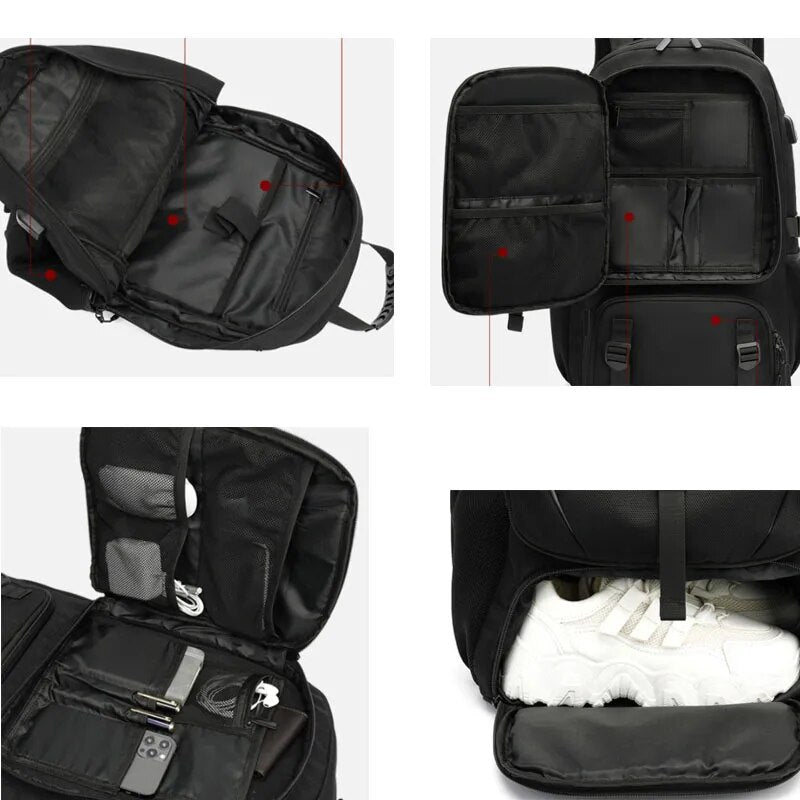 UrbanTrail - Sac à Dos Grande Capacité Port USB