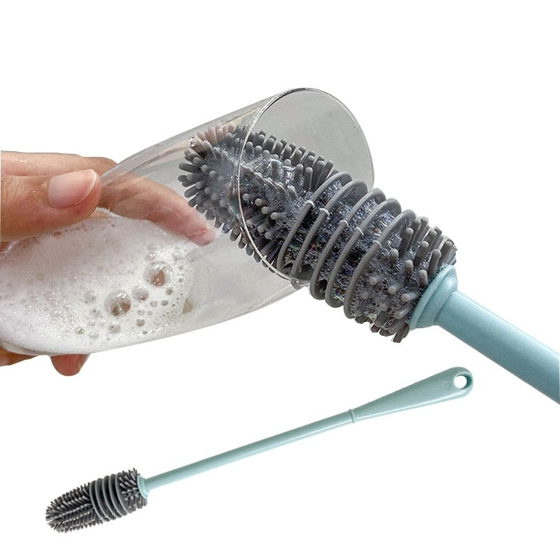 BrushMaster – Brosse Silicone Vaisselle Bouteilles
