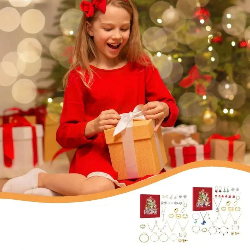 SparkleJoy Advent Calendar – Bijoux Enfants