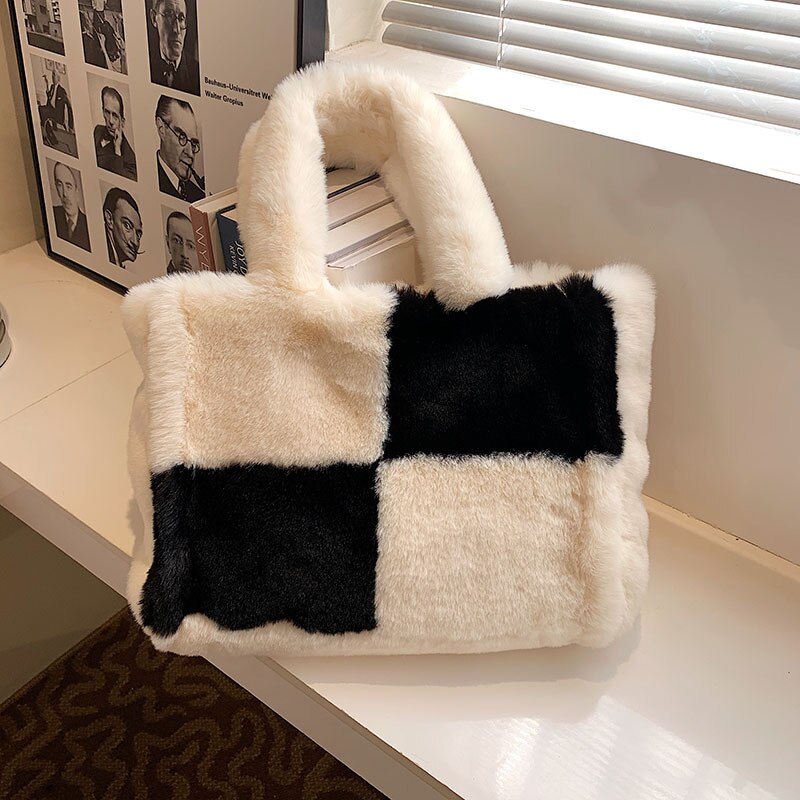 Pipa Plush Bag – Sac Femme Confortable Hivernal
