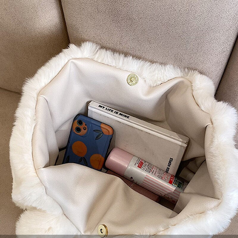 Pipa Plush Bag – Sac Femme Confortable Hivernal