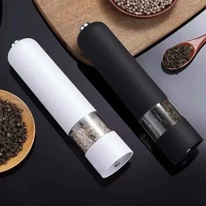 BrightMaal - Moulin Électrique à Sel et Poivre avec Éclairage LED