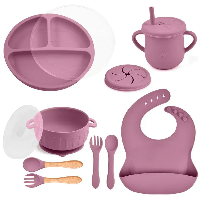BabyCare Set - Service 10 Pièces Sans BPA pour Bébé