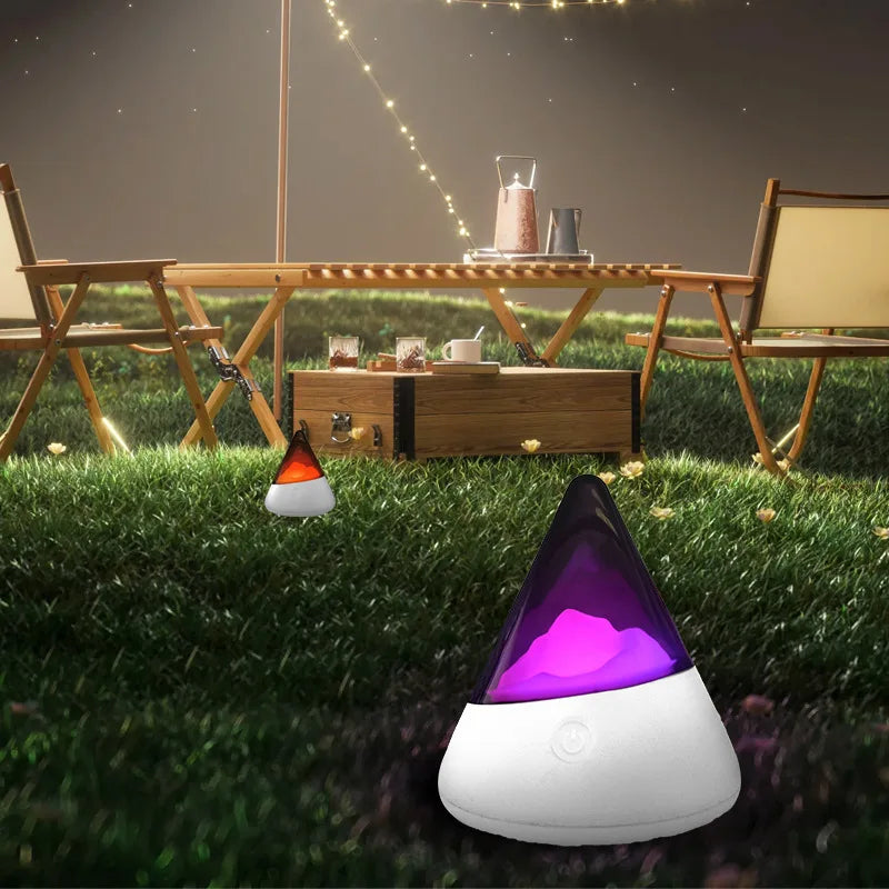 IceGlow - Veilleuse LED Iceberg Design Sans Fil