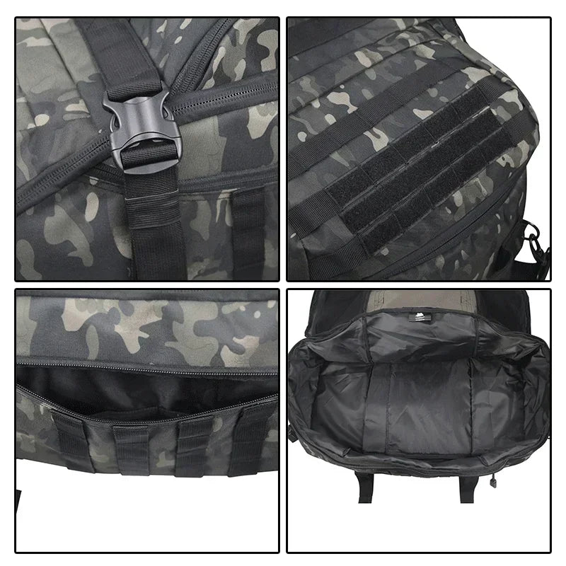 TrailTrek - Sac Tactique Robuste Voyage et Randonnée