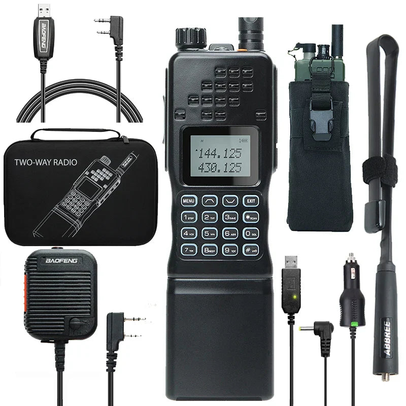 CommGuard - Talkie-Walkie Dual-Band Professionnel