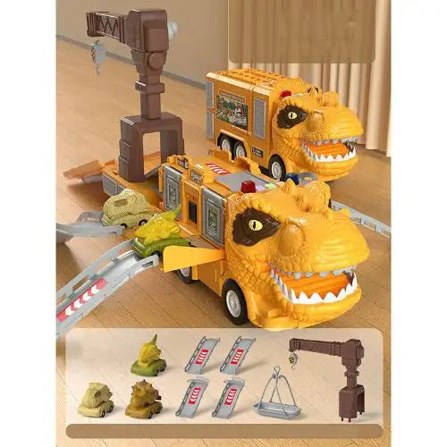 DinoRoar Truck – Camion Dinosaures Pliable Aventure