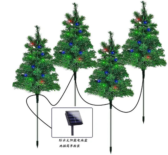 Lumos Festive Glow - Lampes solaires LED étanches pour jardin et terrasse