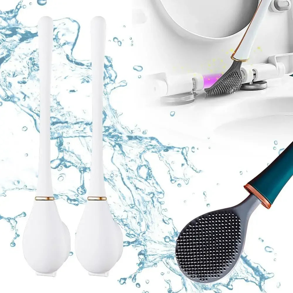 SumiClean - Brosse WC en silicone au design épuré