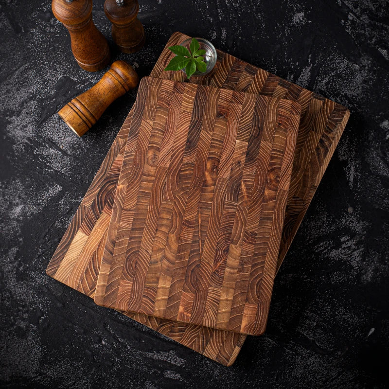 ChefTeak - Planche à Découper Teck Massif