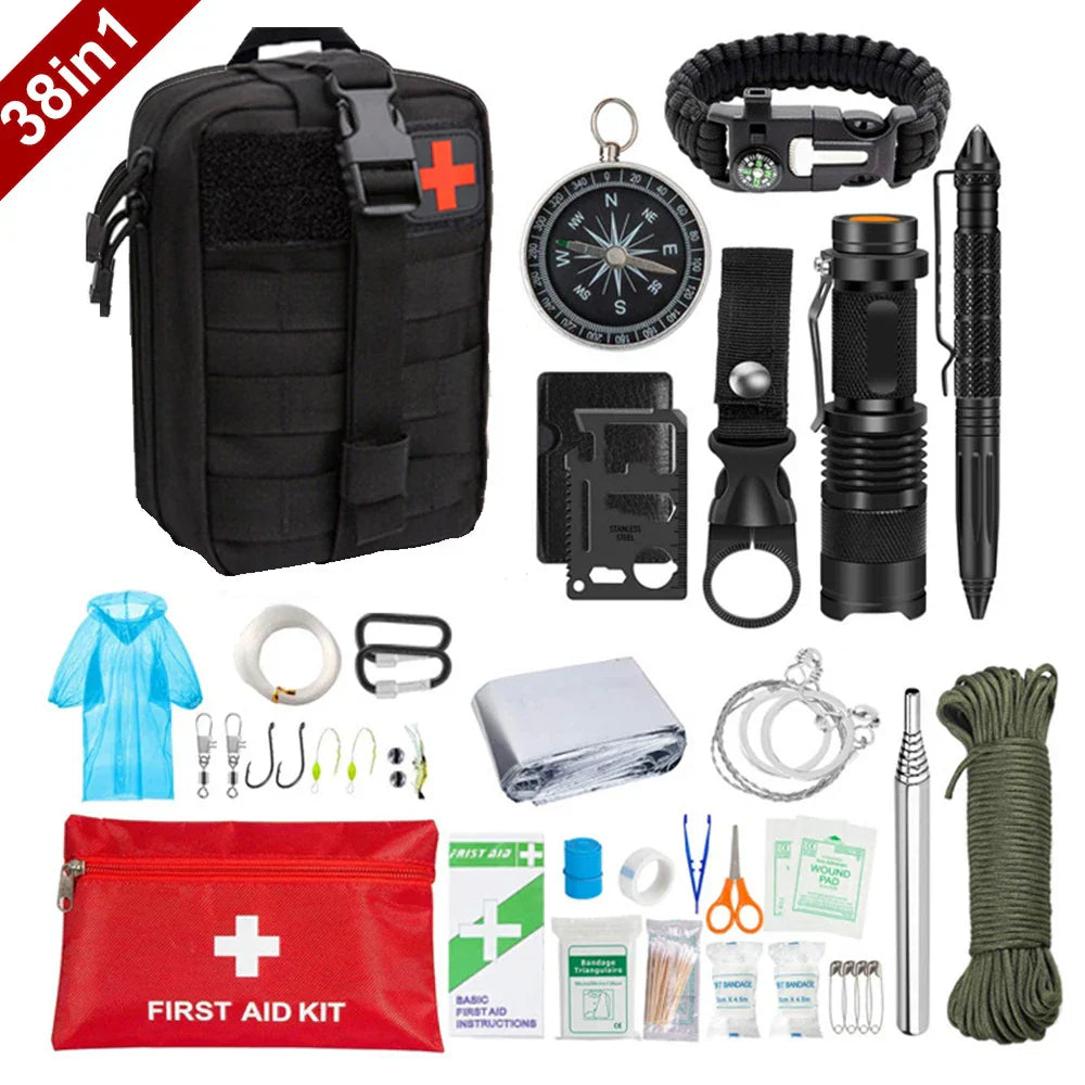 SurvivalAid - Kit Survie et Secours Complet Aventuriers