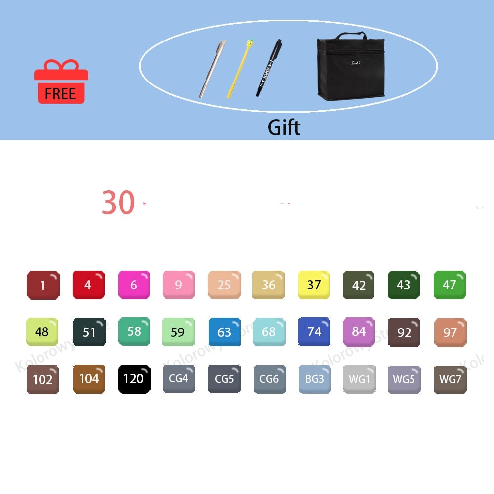 MangaBlend - Marqueurs Couleurs Professionnels