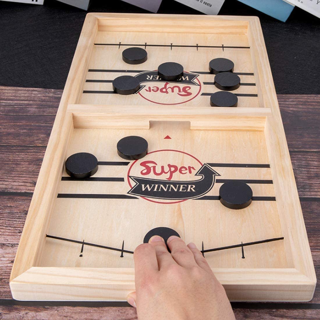 WoodStrike - Hockey de Table en Bois