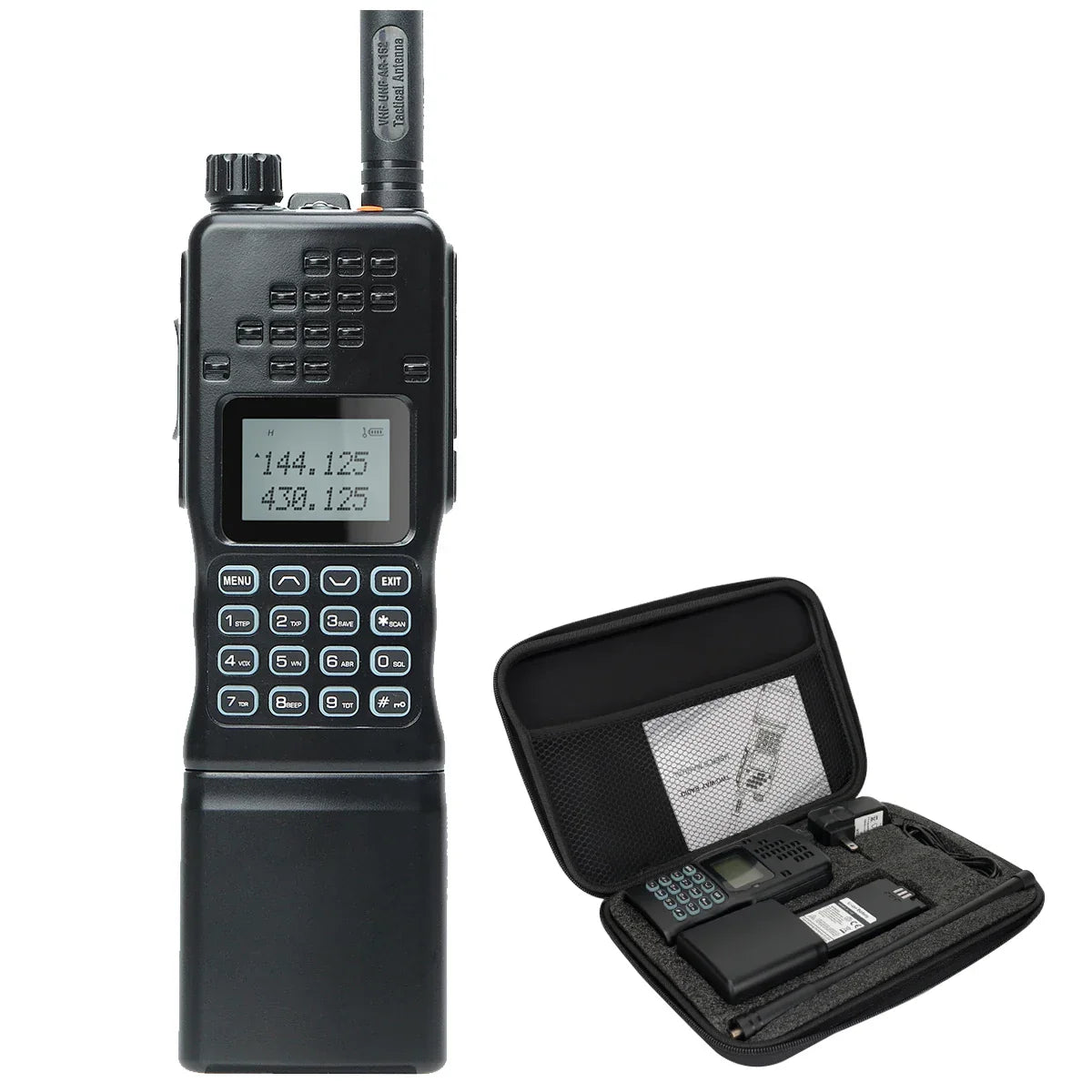 CommGuard - Talkie-Walkie Dual-Band Professionnel