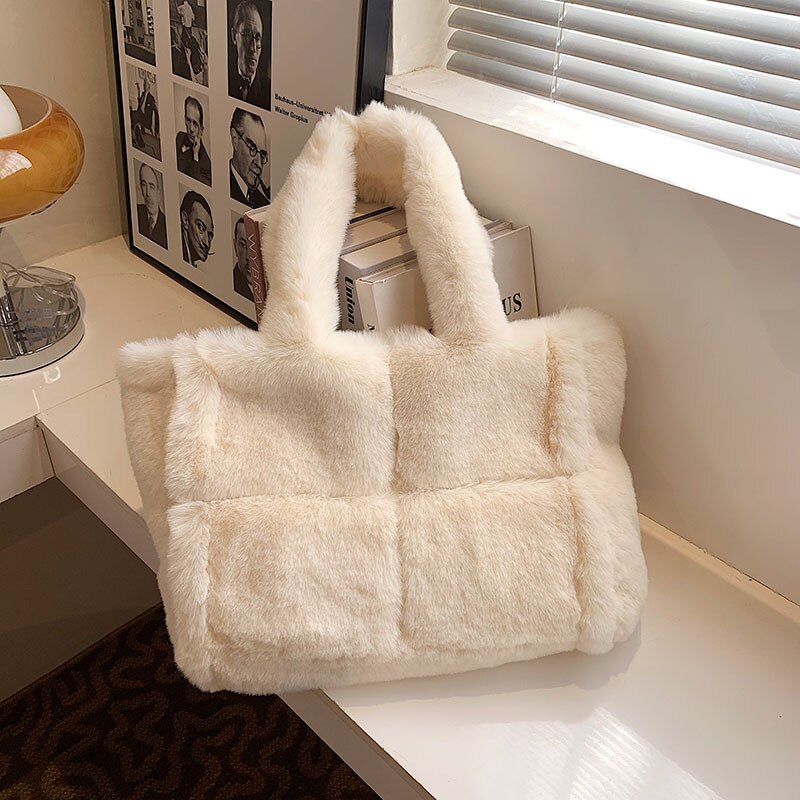 Pipa Plush Bag – Sac Femme Confortable Hivernal