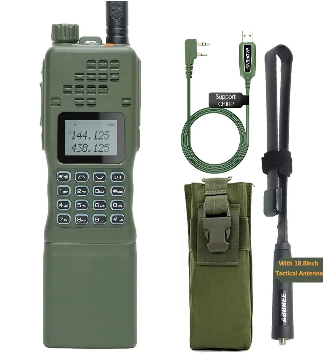 CommGuard - Talkie-Walkie Dual-Band Professionnel