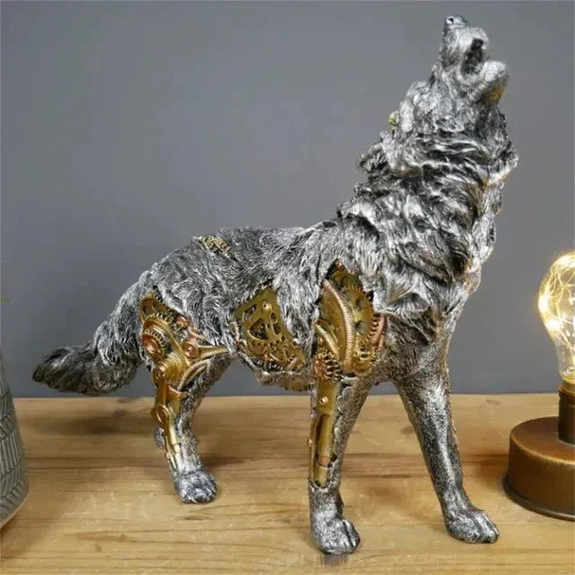 SteamBeast - Figurines d'animaux steampunk avec engrenages