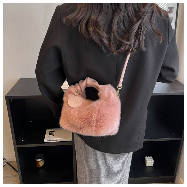 FluffyBag - Joli Sac à Main Doux et Câlin