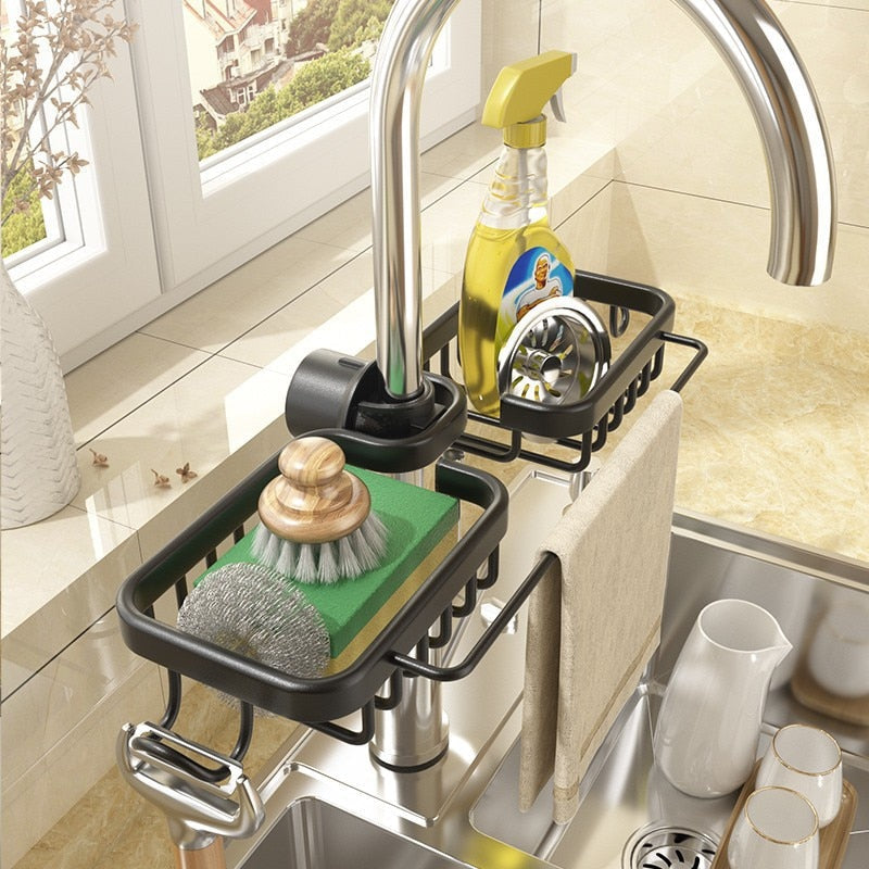 SinkMaster Organizer - Solution Pratique Cuisine Nette