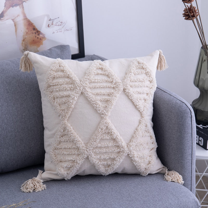 BohoVibes Pillow Covers – Style Ibiza pour Maison