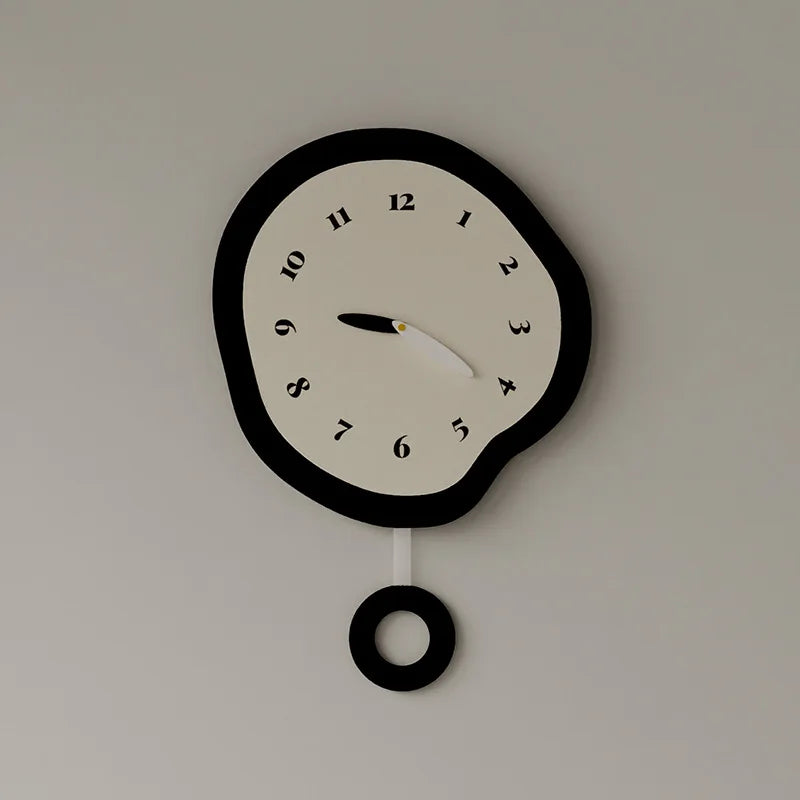NordicClock - Horloge Murale Scandinave Élégante et Silencieuse