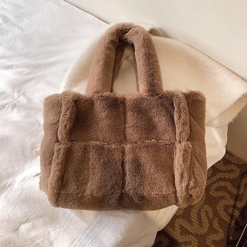 Pipa Plush Bag – Sac Femme Confortable Hivernal