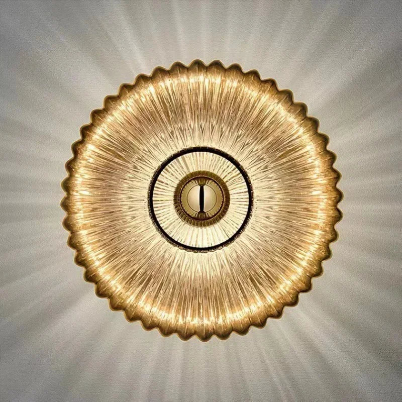 Lumivéra – Applique Murale en Verre Élégante pour une Lumière d’Ambiance