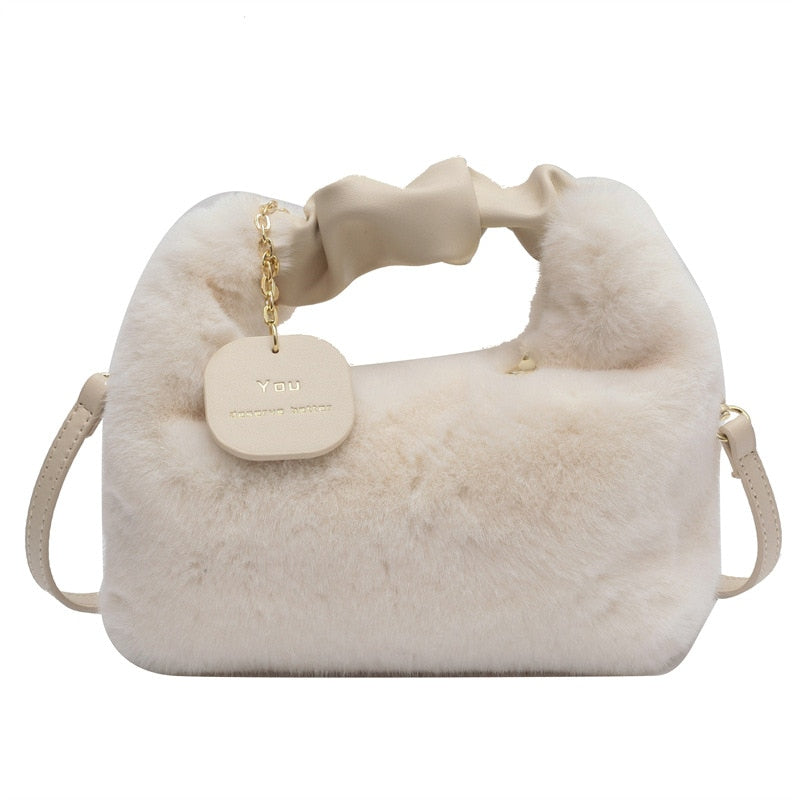 FluffyBag - Joli Sac à Main Doux et Câlin
