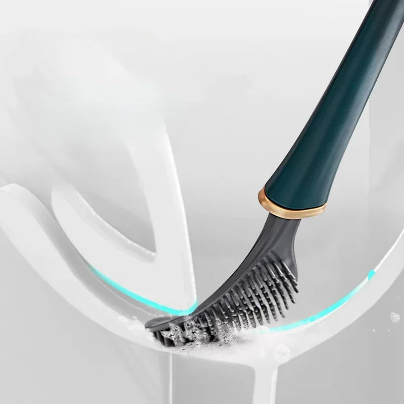 SumiClean - Brosse WC en silicone au design épuré