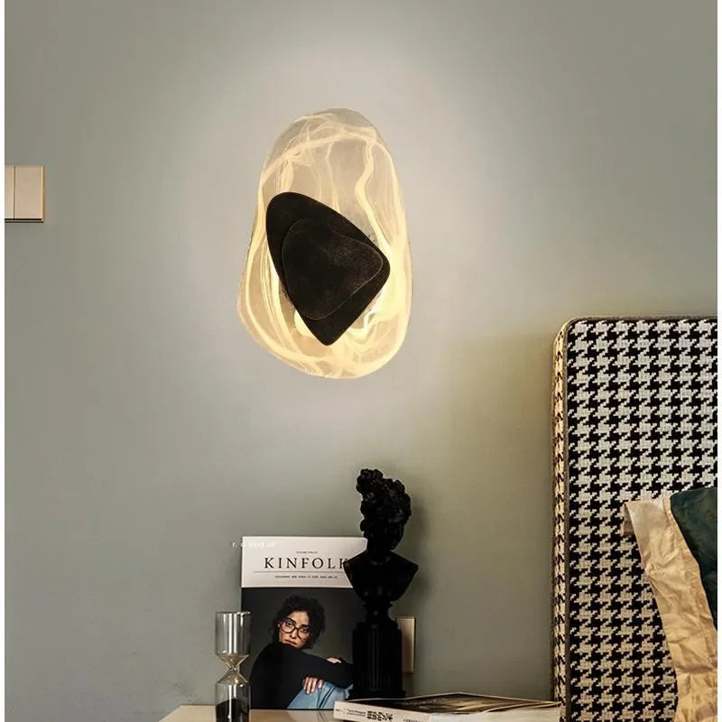 GlowElegance - Applique murale LED pour chambre et salon