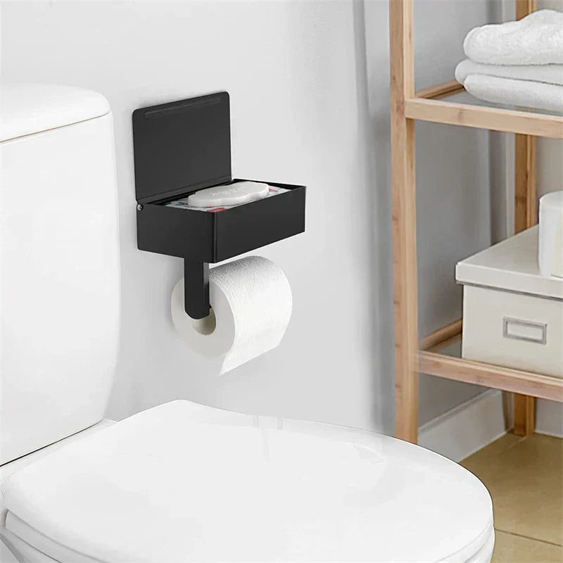 Bibbie - Porte-rouleau de papier toilette élégant en métal