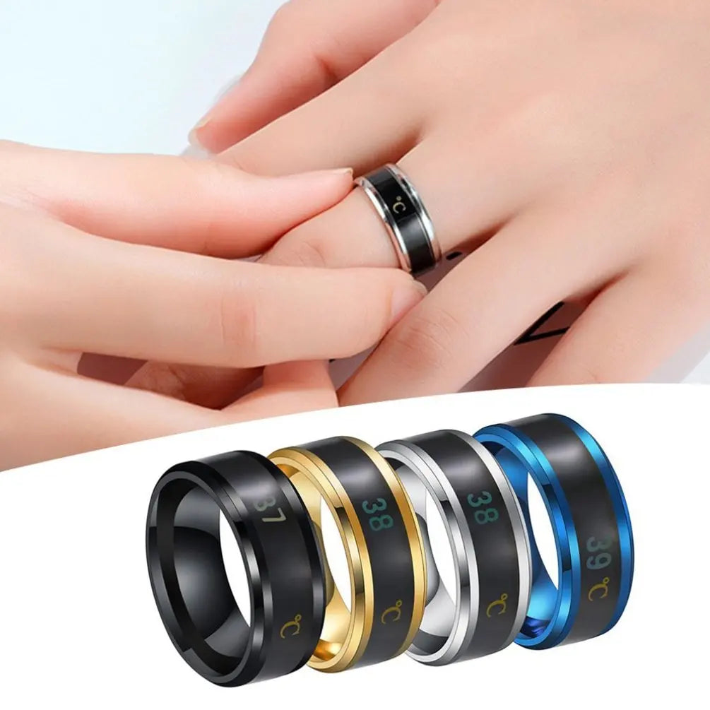 ThermoRing - Bague connectée unisexe de suivi de la température
