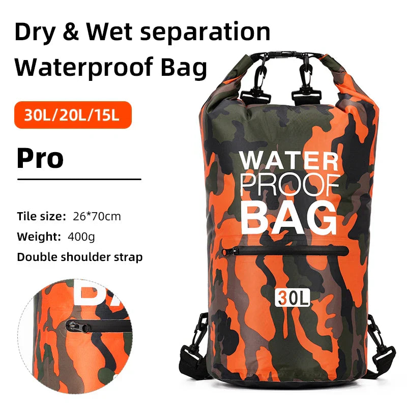 AquaVault - Sac à Dos Imperмéable Compartiments Séparés