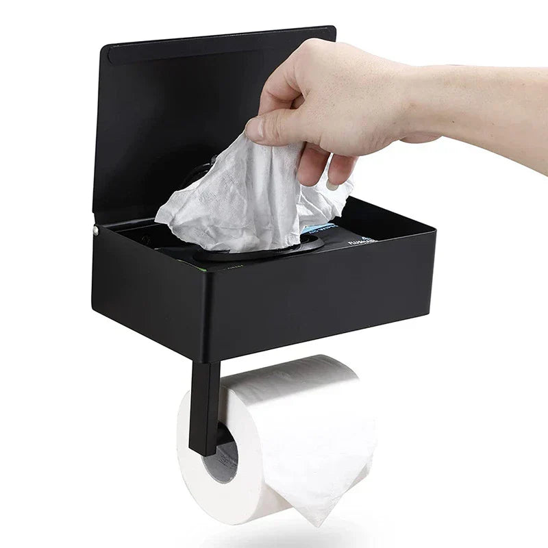 Bibbie - Porte-rouleau de papier toilette élégant en métal