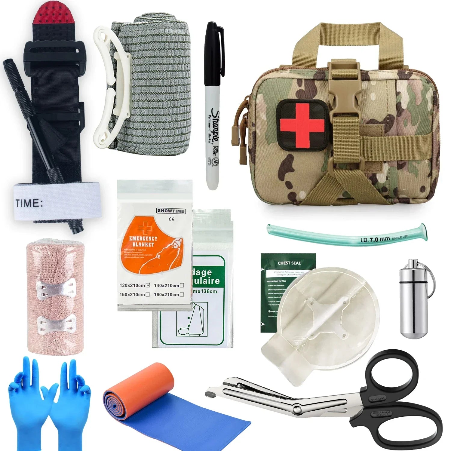 MedShield - Kit Trauma Premiers Secours Complet