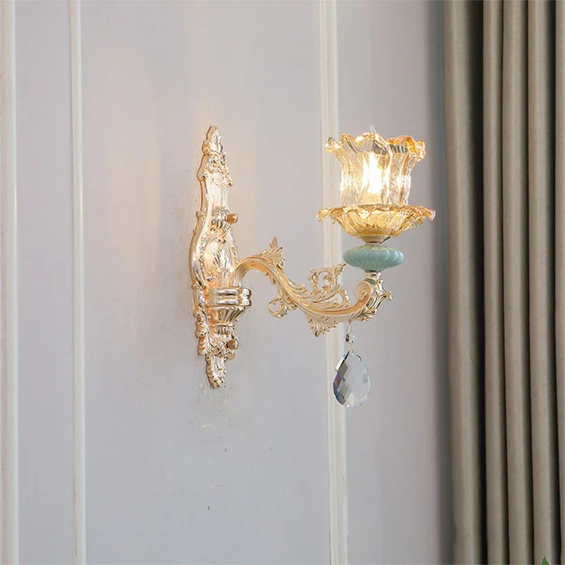 CrystalLuxe - Applique murale en cristal pour un intérieur moderne